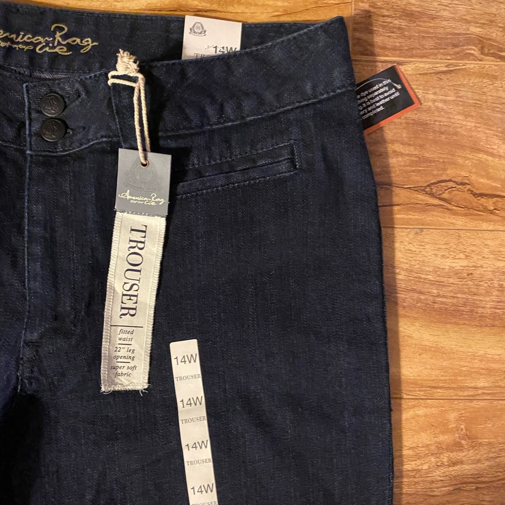 American Rag 14W Trouser Jeans NWT - Picture 3 of 16